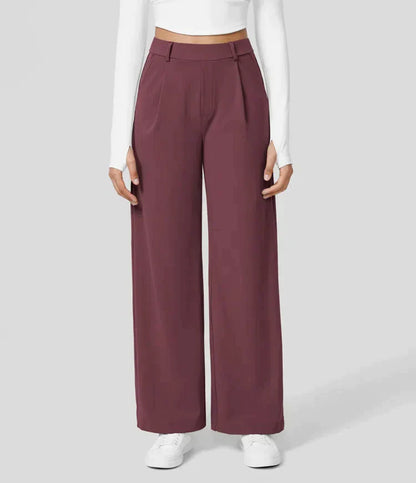 Hailee | Stretchbroek met hoge taille