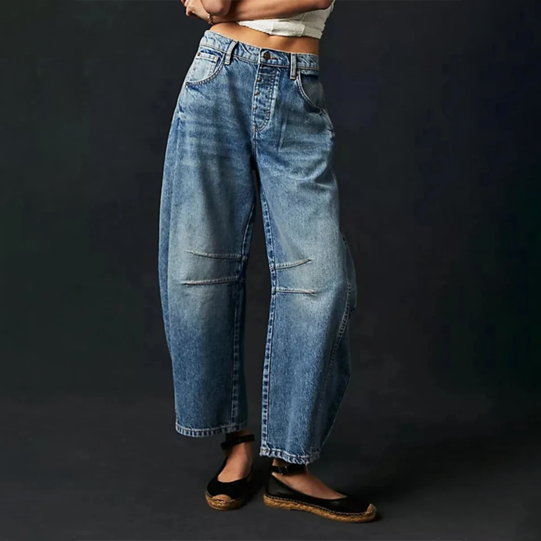 Gloria | Jeans met wijde pijpen