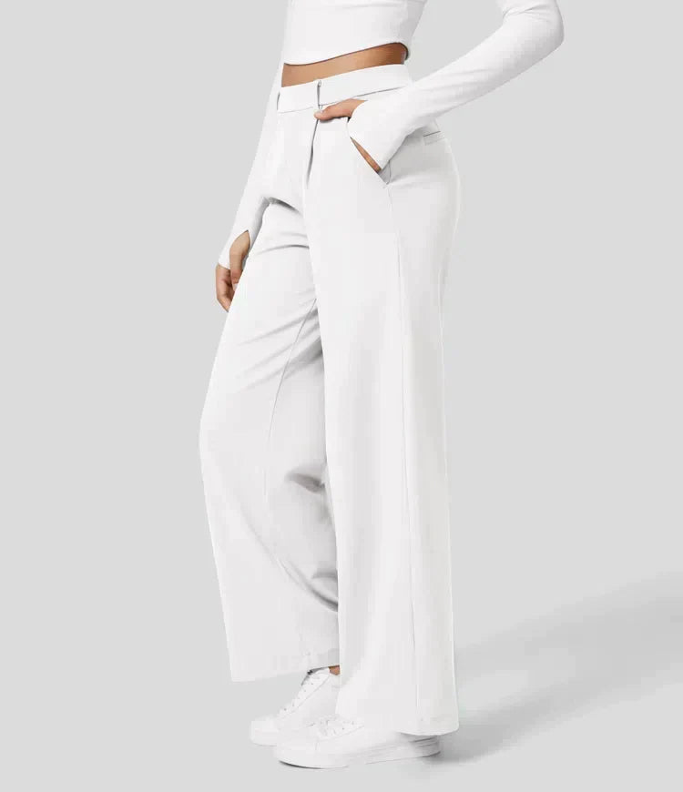 Hailee | Stretchbroek met hoge taille