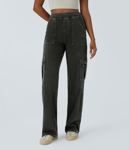 Mandy | Stretchy Cargo Jeans