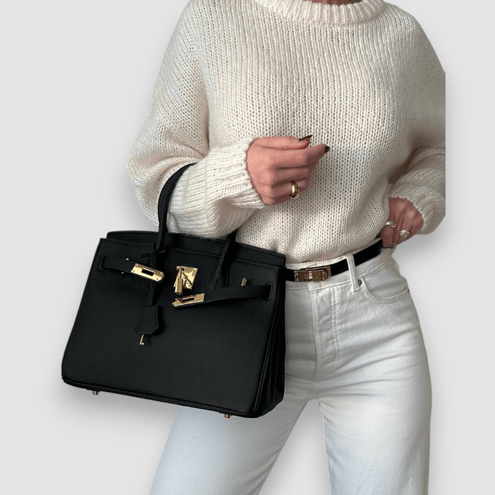 KACEY | Compacte Luxe Leren Handtas