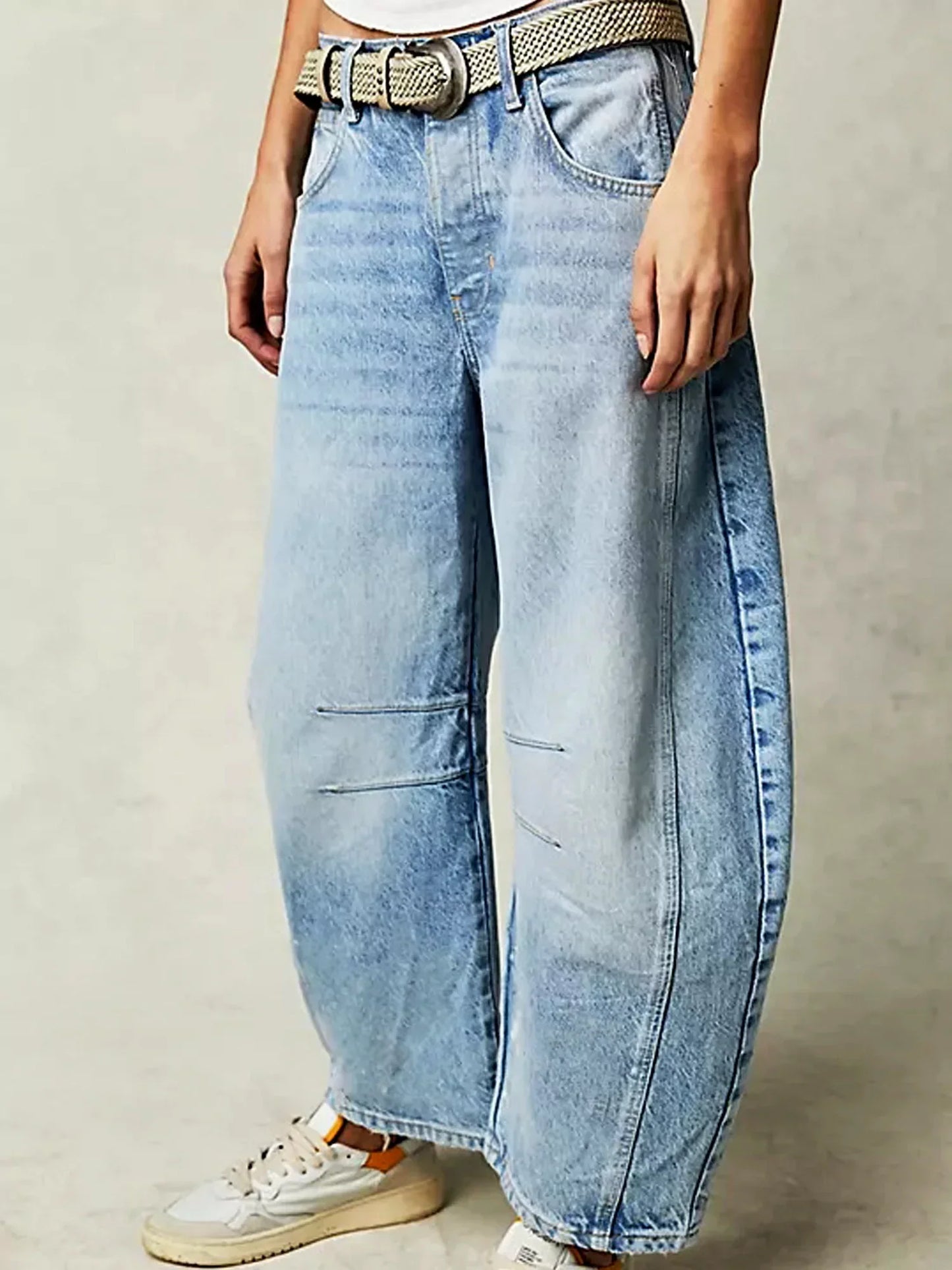 Noa | Luipaard jeans