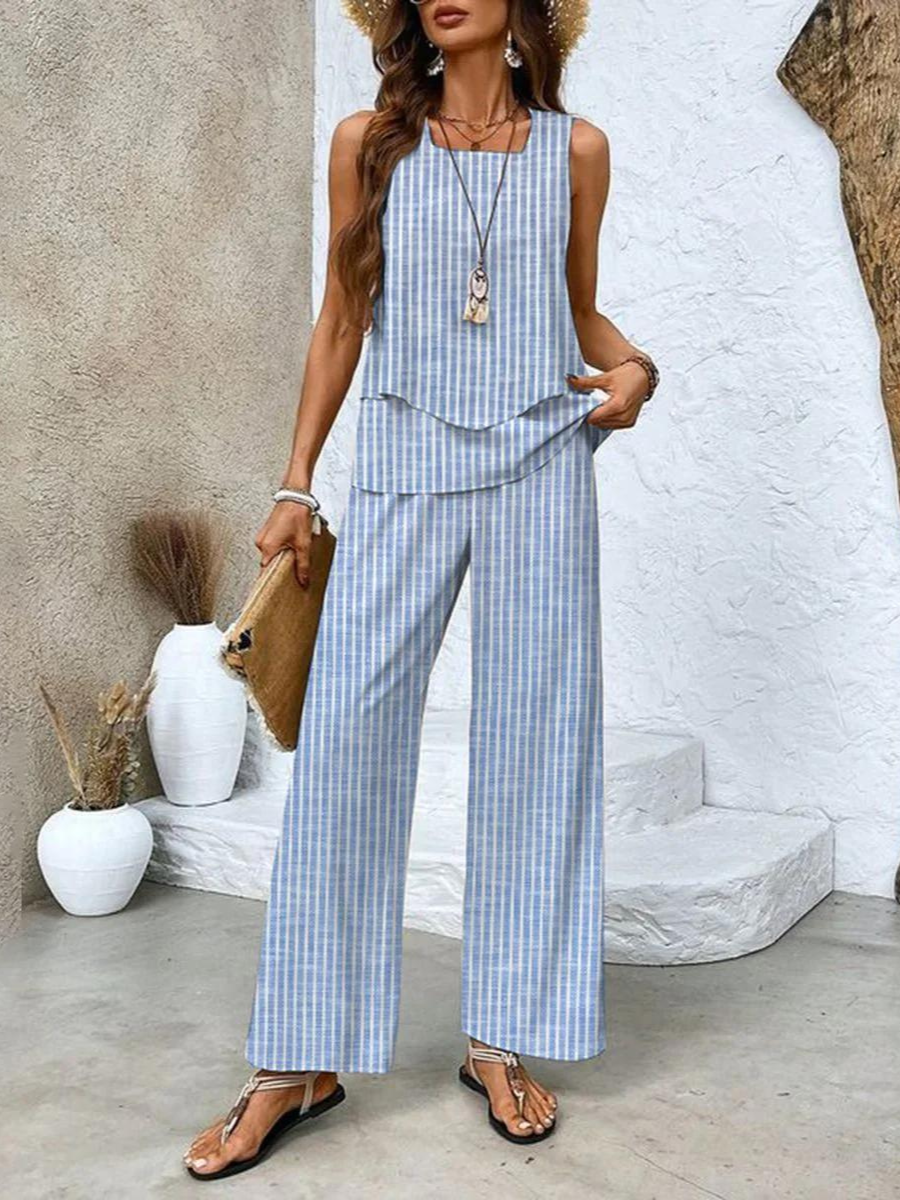 Marina™ | Elegante Lente Set (broek+top)