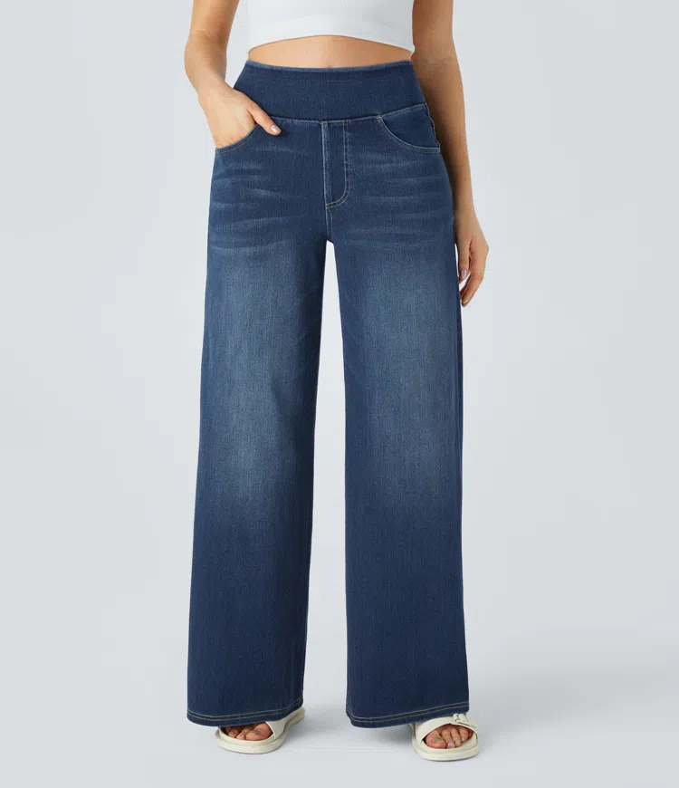 Mel | Comfortabele jeans met hoge taille