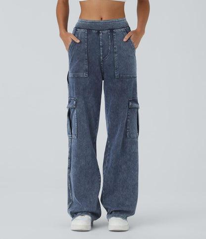 Mandy | Stretchy Cargo Jeans