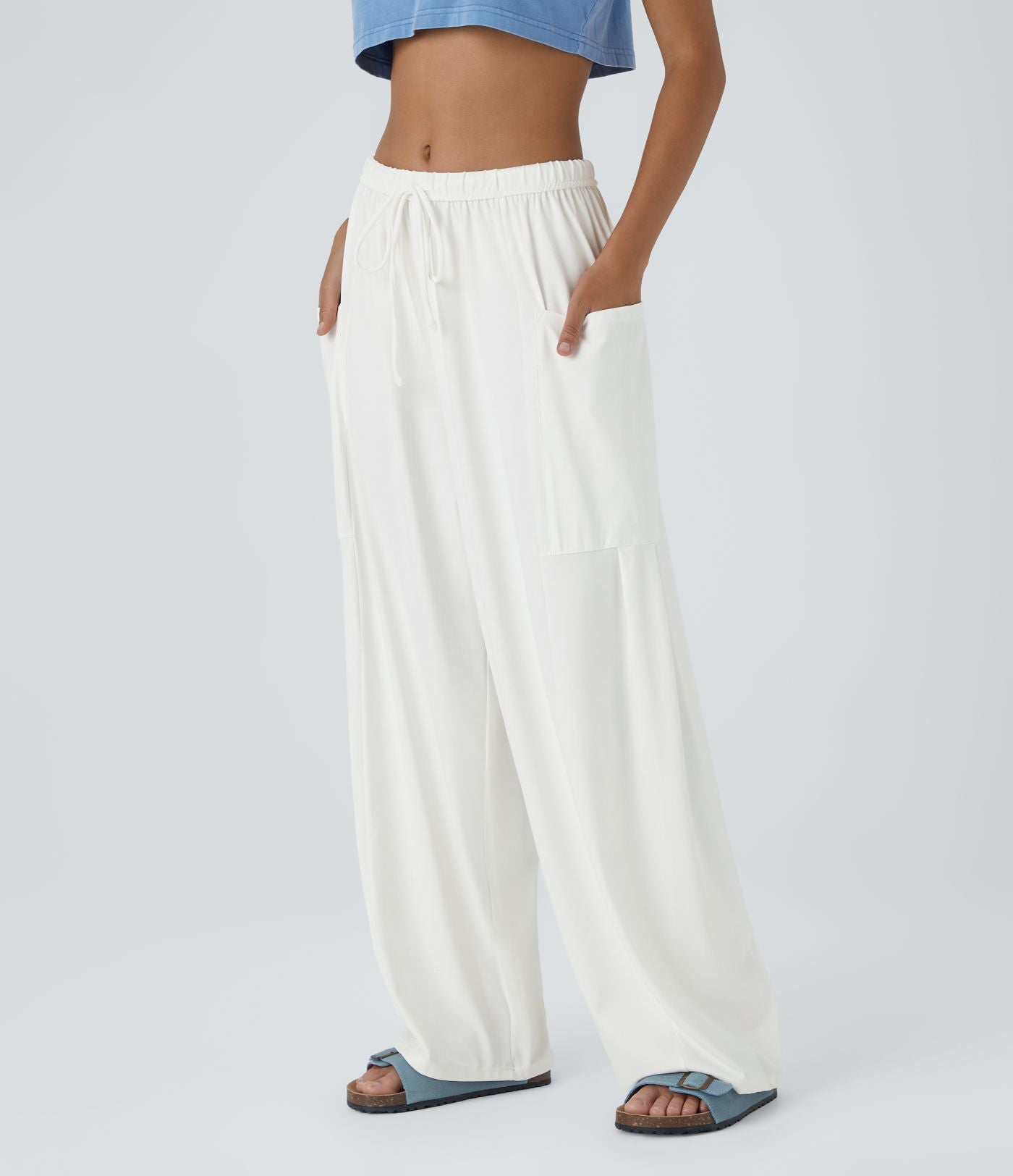 Elena | Flowy Comfort Palazzo Broek