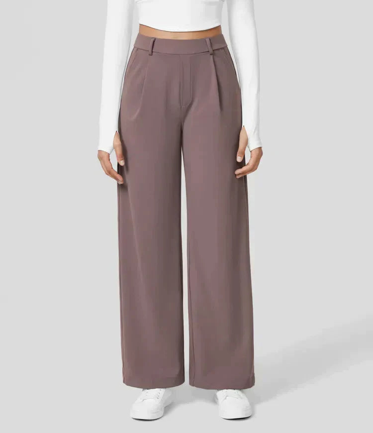Hailee | Stretchbroek met hoge taille