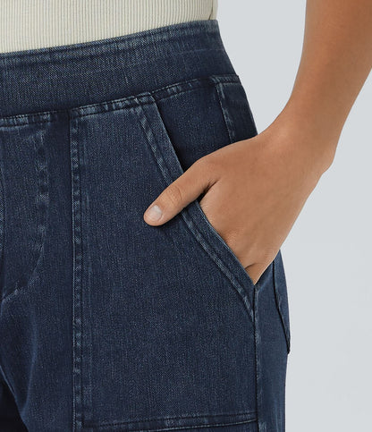 Mandy | Stretchy Cargo Jeans