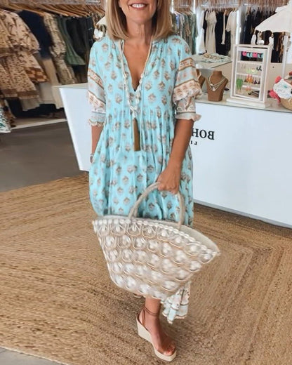 HILEY | Casual jurk met print