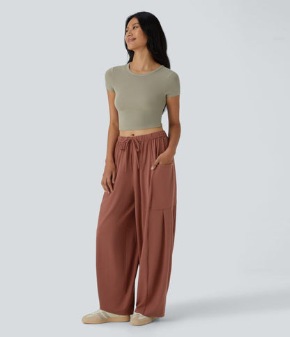 Elena | Flowy Comfort Palazzo Broek