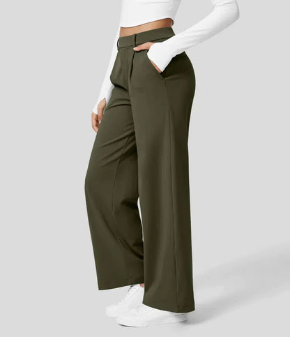 Hailee | Stretchbroek met hoge taille