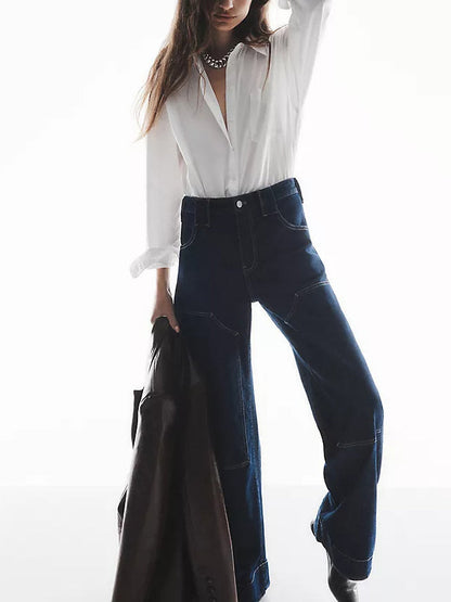 Myra | Low-Rise Tapered Jeans