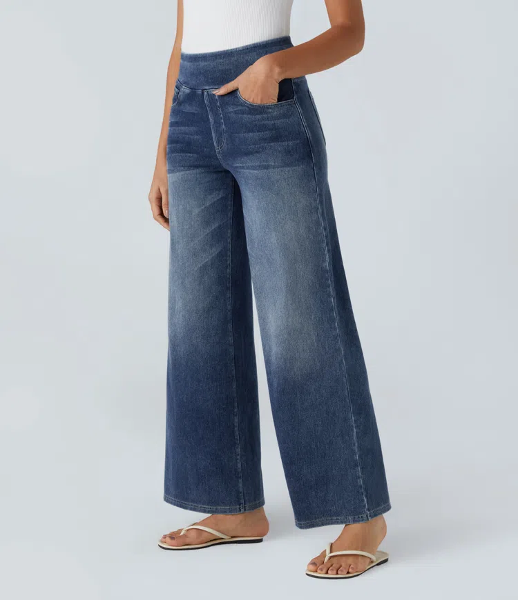 Mel | Comfortabele jeans met hoge taille