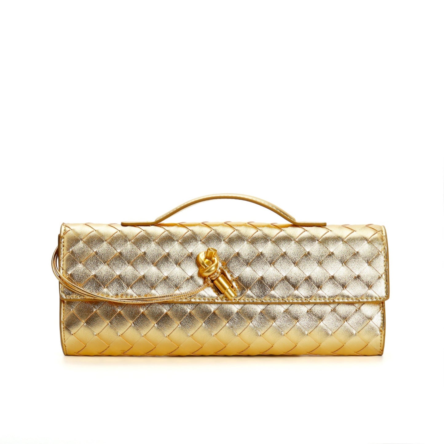 MAISA | Luxe Geweven Schoudertas met Tijdloos Design