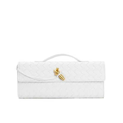 MAISA | Luxe Geweven Schoudertas met Tijdloos Design