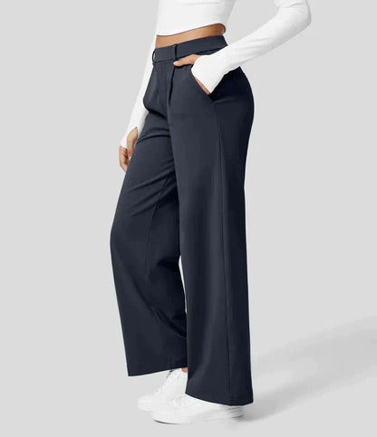 Hailee | Stretchbroek met hoge taille