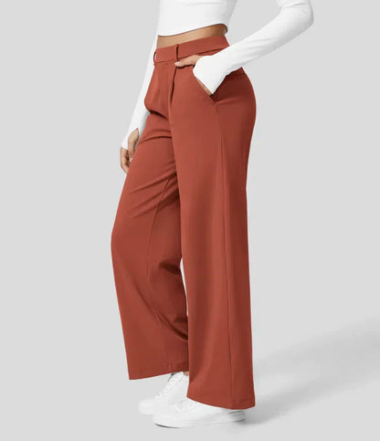 Hailee | Stretchbroek met hoge taille