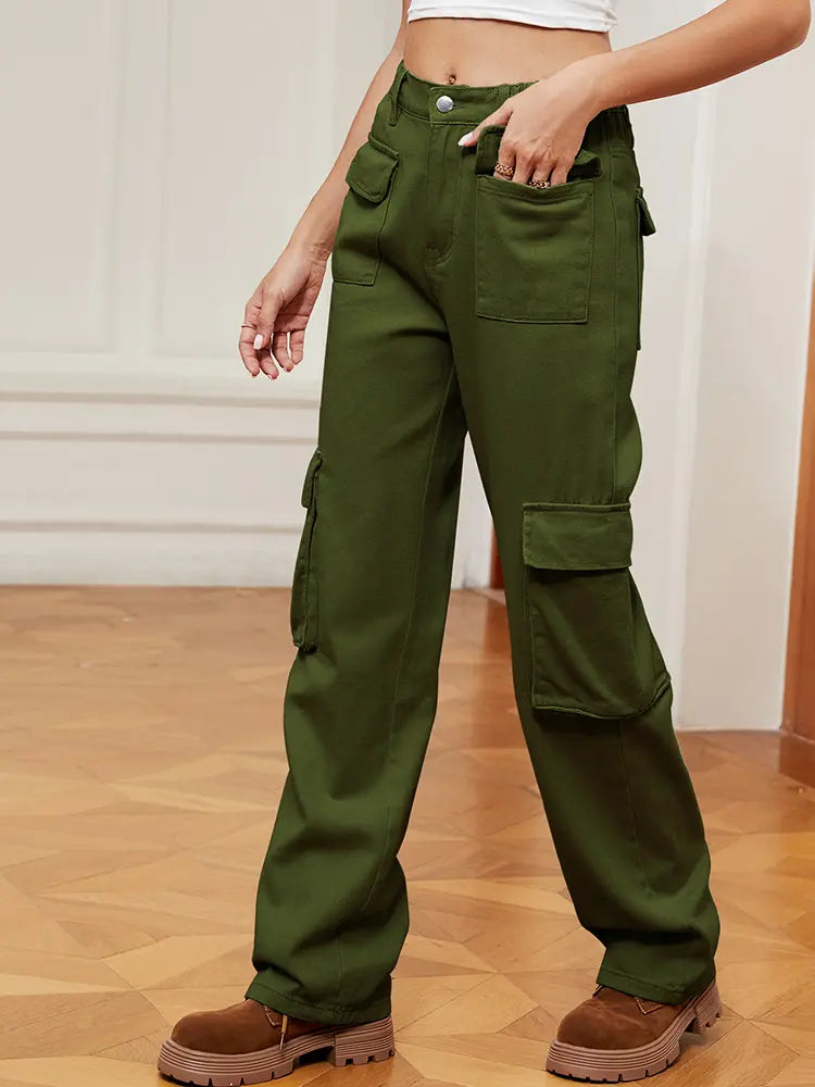 Utility | Denim Cargo Broek
