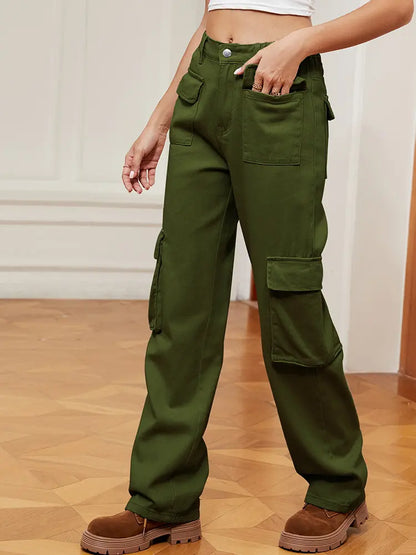 Utility | Denim Cargo Broek