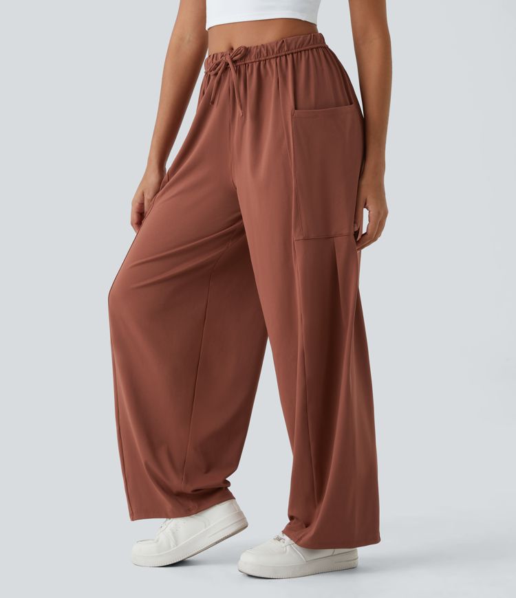 Elena | Flowy Comfort Palazzo Broek