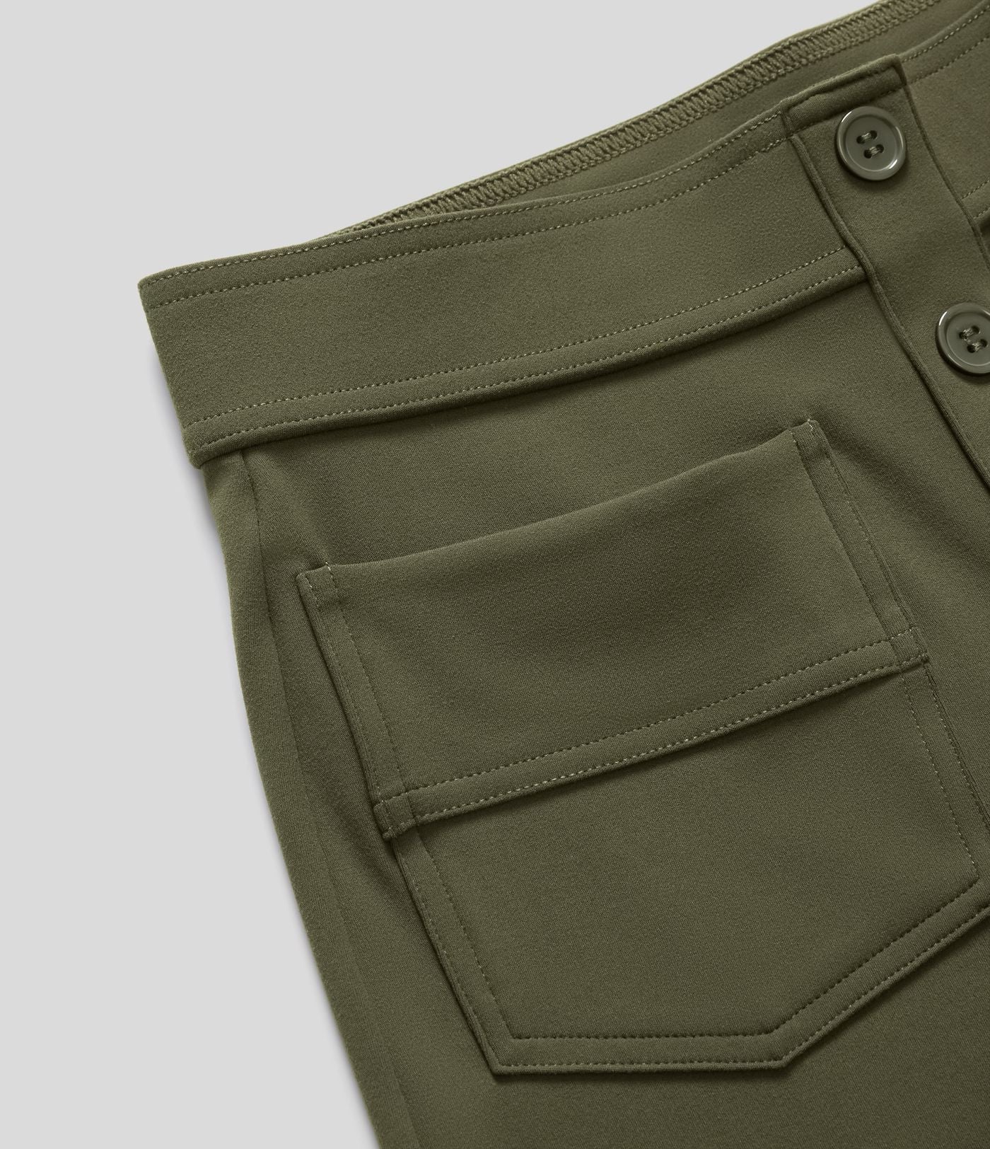 Jade | Elastische broek met hoge Taille