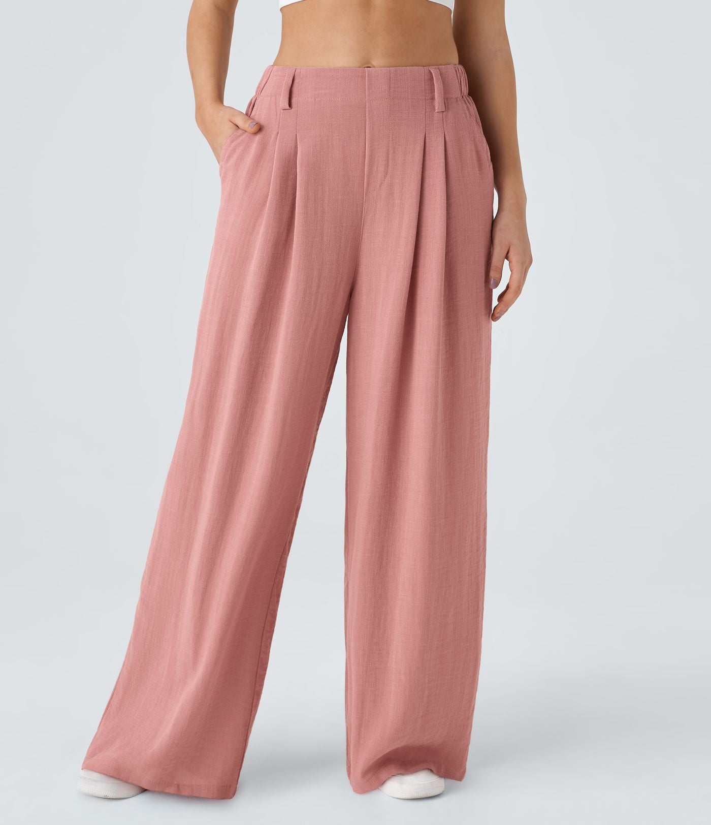 Hailee | Stretchbroek met hoge taille