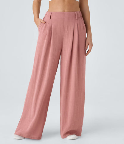 Hailee | Stretchbroek met hoge taille