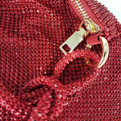 SOPHIA | Luxe Glanzende Tas met Kettingdetail
