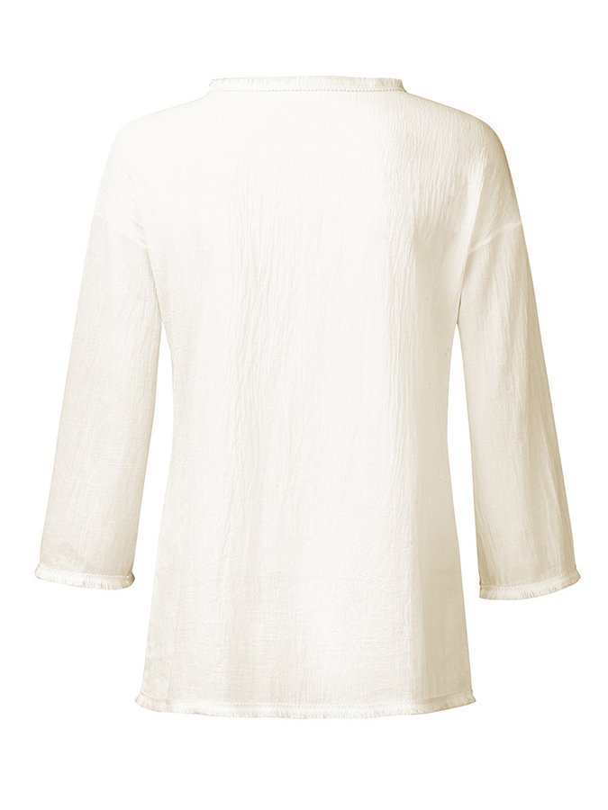 Charleigh | Stijlvol casual linnen T-shirt