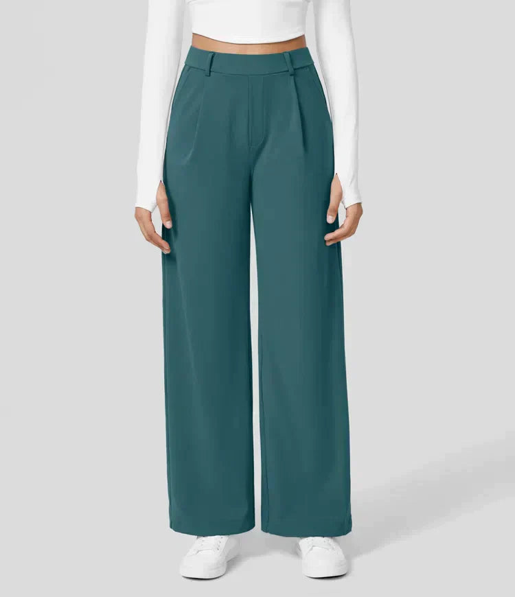 Hailee | Stretchbroek met hoge taille