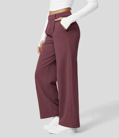 Hailee | Stretchbroek met hoge taille