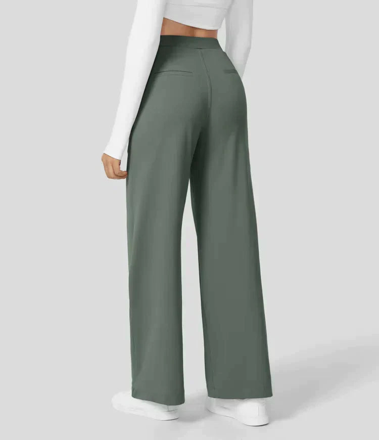 Hailee | Stretchbroek met hoge taille