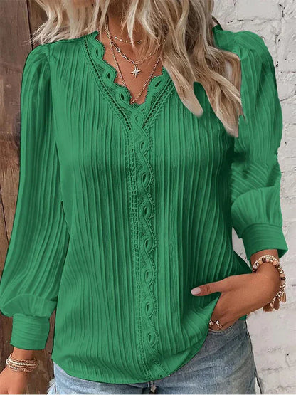 Emma | Blouse met Kantdetails