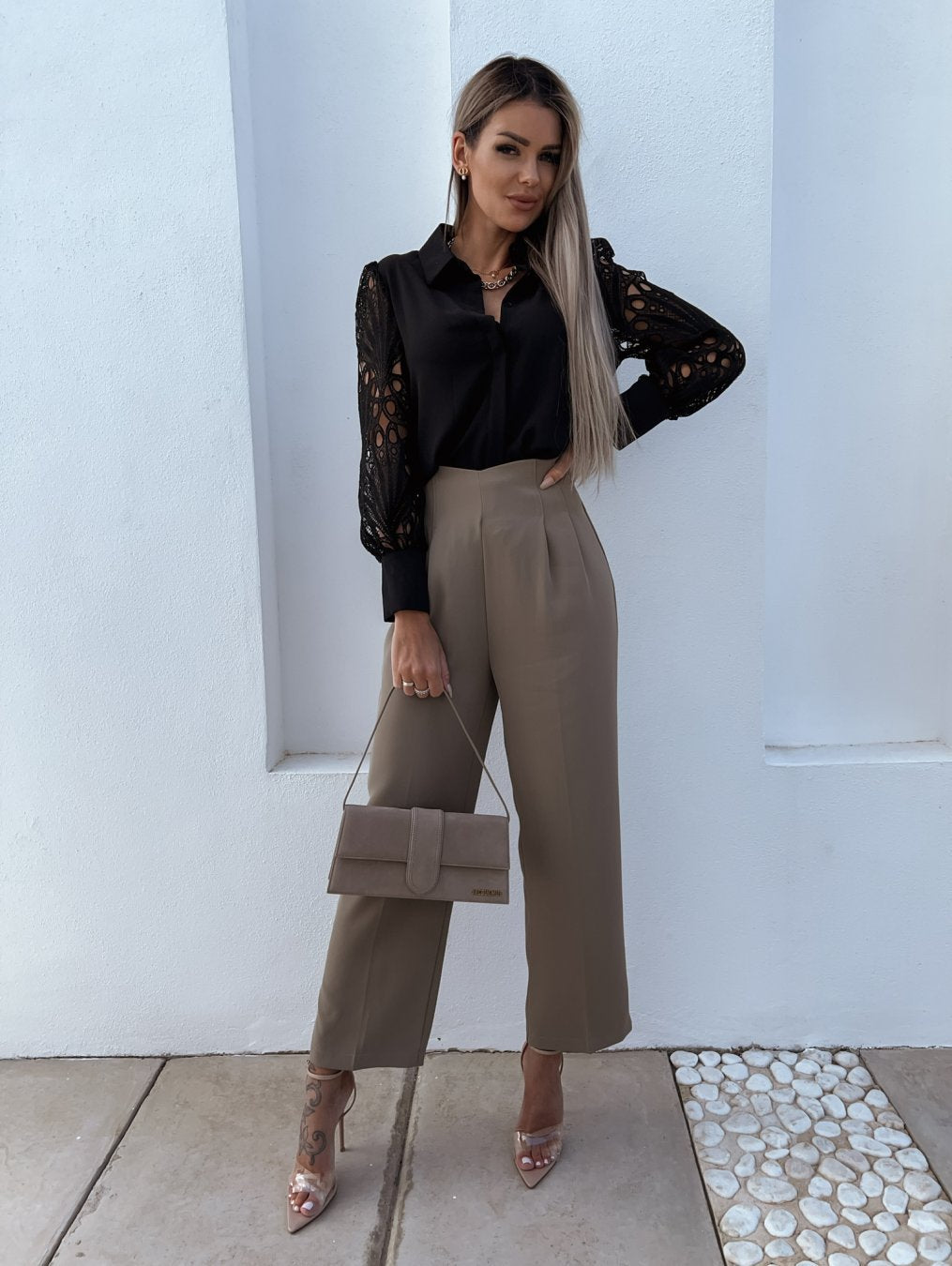 Laila | Zijdezachte damesblouse