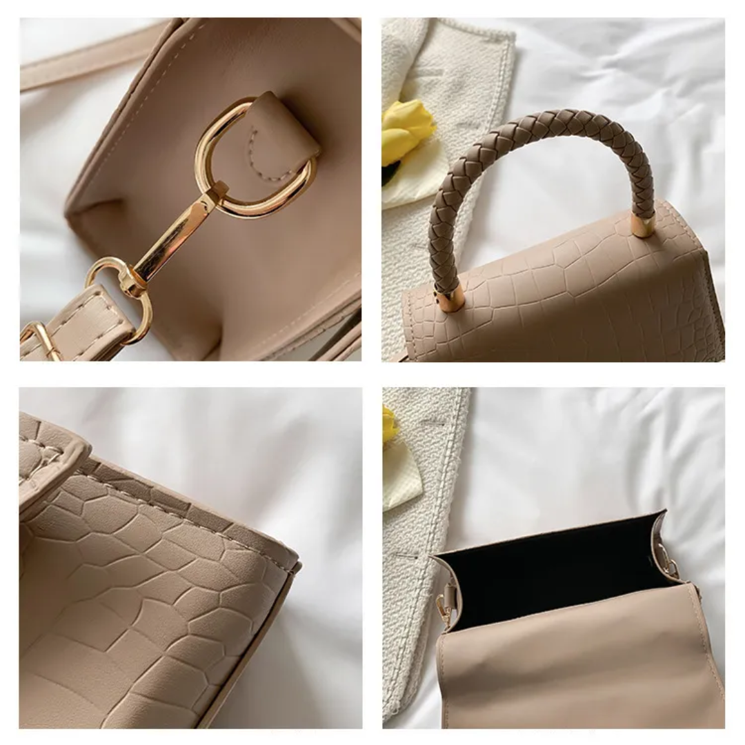 KEELY | Elegante PU-Leren Handtas met Crossbodyband