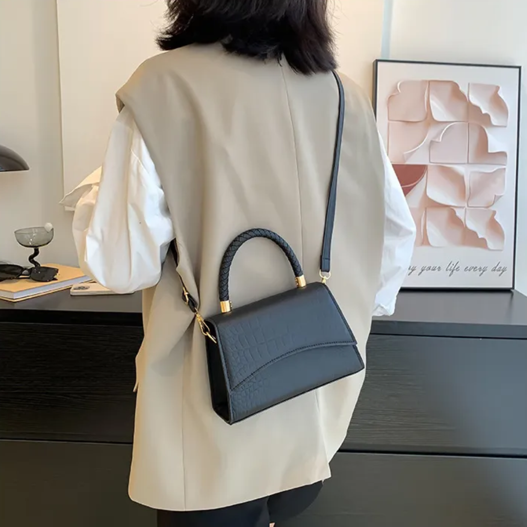 KEELY | Elegante PU-Leren Handtas met Crossbodyband
