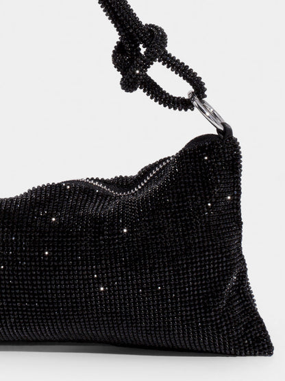SOPHIA | Luxe Glanzende Tas met Kettingdetail