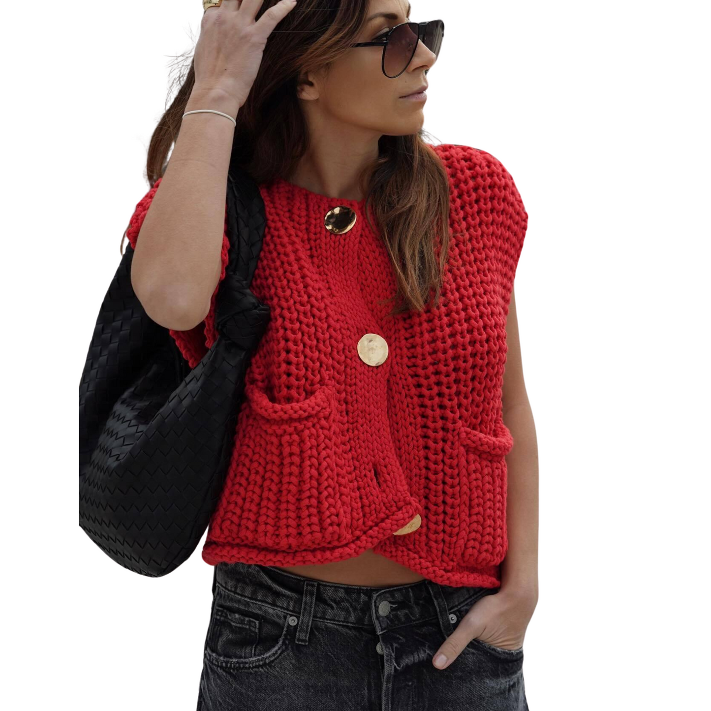 Bo | Knitted style vest