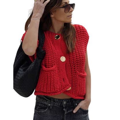 Bo | Knitted style vest