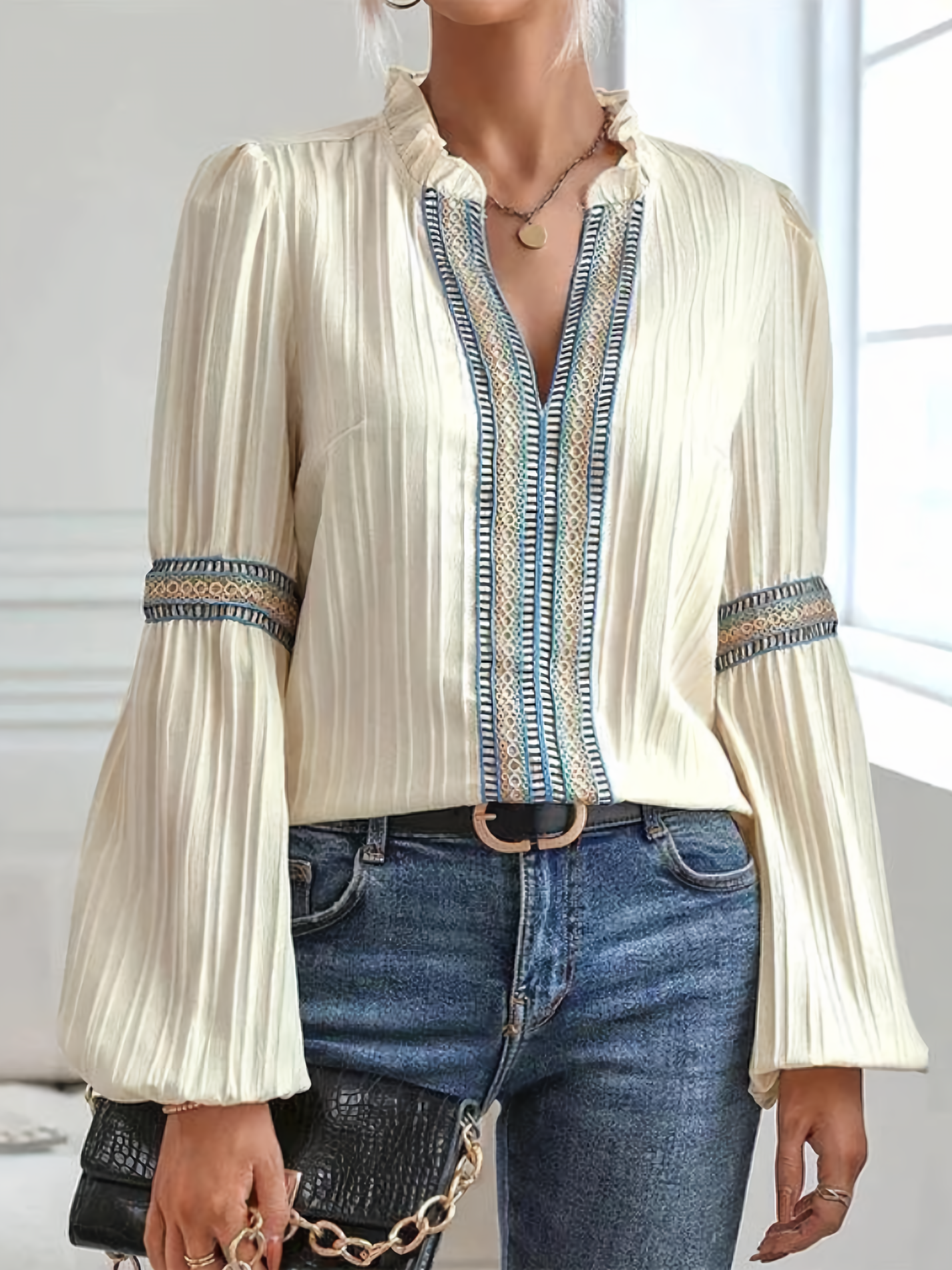 Orianna | Stijlvolle en Trendy Blouse