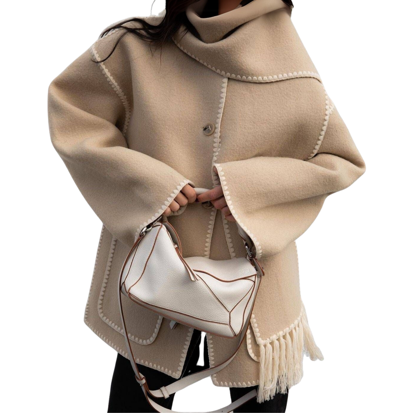 Claire | Scarf Coat