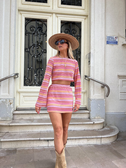 Emmy | Flared Two Piece Set