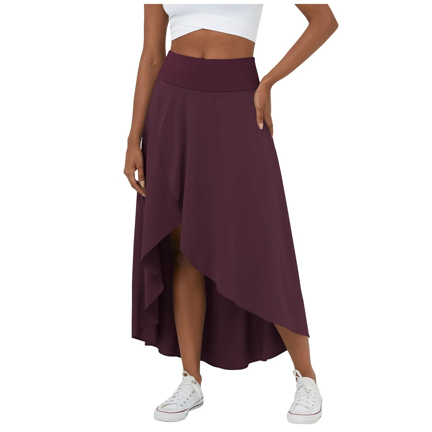 Natalia | Gespleten Losse Rok