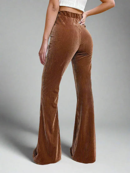 Conti | Flare Corduroy Broek