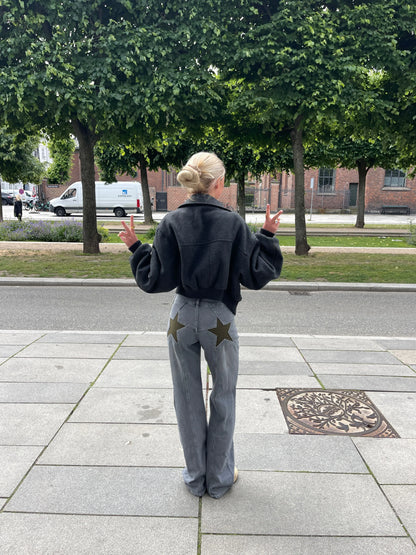 Lily | Oversized star jeans