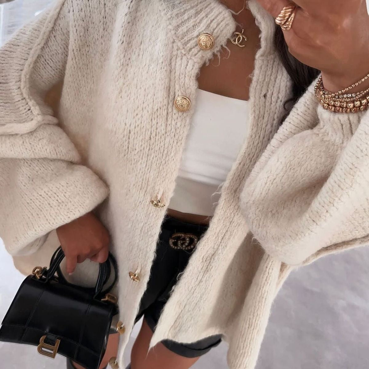 Benthe | Oversized Cardigan