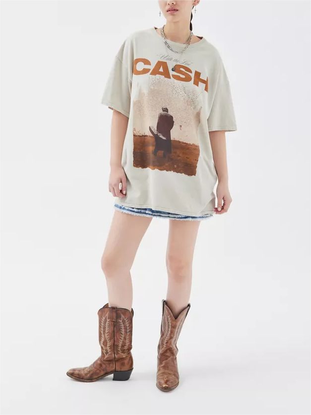 Jas & T-shirt & minirok driedelige sets