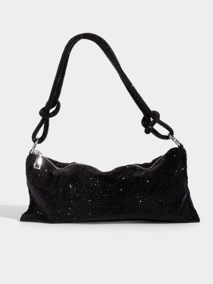 SOPHIA | Luxe Glanzende Tas met Kettingdetail