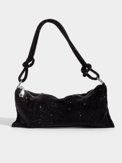 SOPHIA | Luxe Glanzende Tas met Kettingdetail