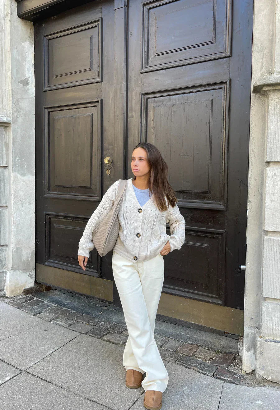 DORIN |  Trendy gevlochten handtas